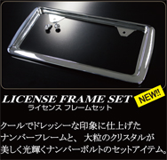 LICENSE FRAME SET